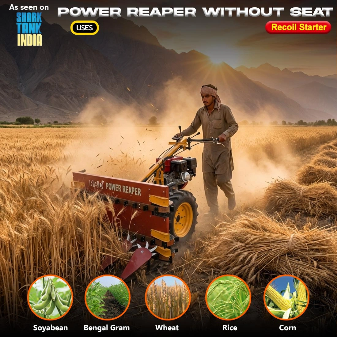 RBD-Power-Reaper-Diesel 5 HP RBD-Power-Reaper-Diesel 5 HP