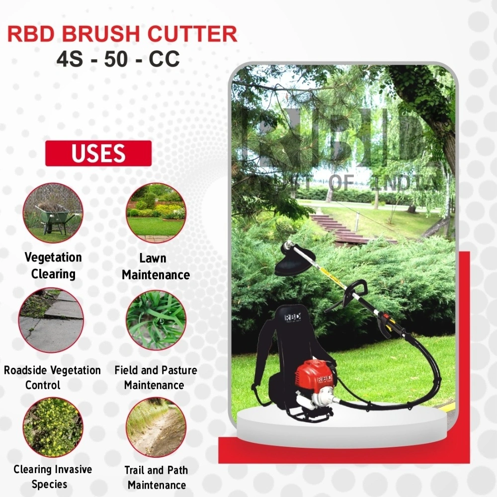 RBD 50cc Backpack Brush Cutter RBD 50cc Backpack Brush Cutter